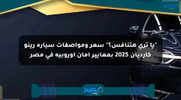 “يا ترى هتنافس؟” سعر ومواصفات سيارة رينو كارديان 2025 بمعايير أمان أوروبية في مصر